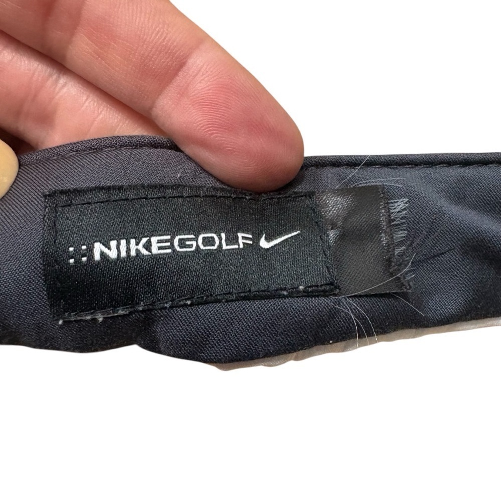 NIKE Golf Adjustable Visor Cap in White/Black — PERFECT FOR SUMMER!!!! - Picture 7 of 7